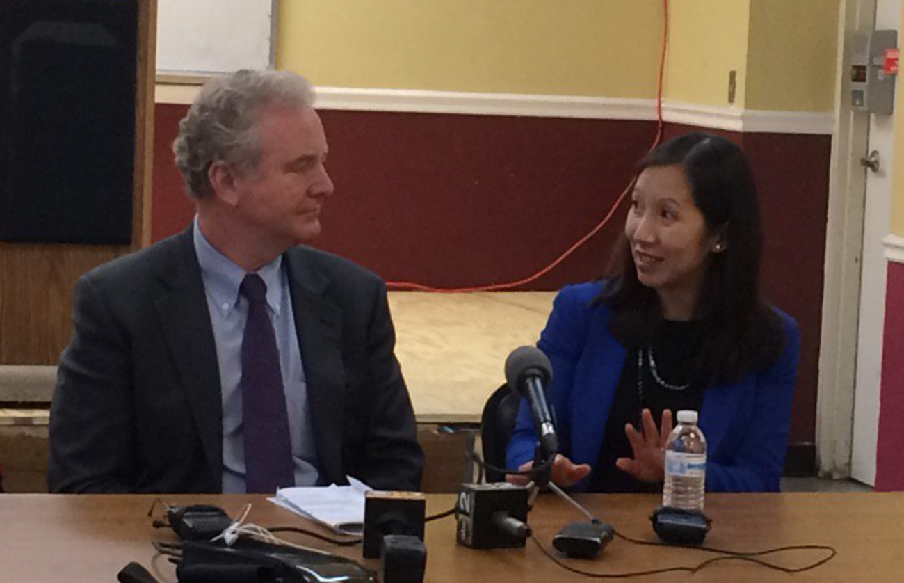 Dr Wen and Senator Van Hollen Visiting Tuerk House in Baltimore City to Expand Substance Use Addiction Access